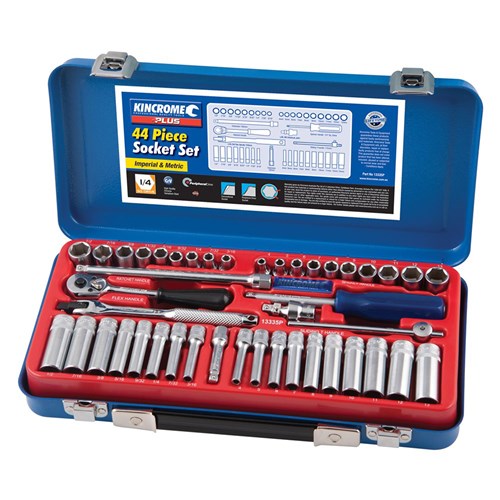 Socket Set 44 Piece 1/4" Drive