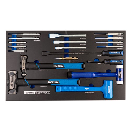 OFF-ROAD 19 Piece Striking & Prying EVA Tray 