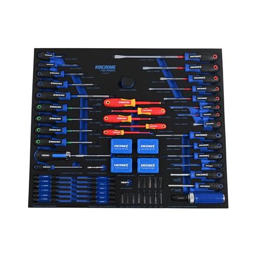 TOOL ARMOUR 198 Piece TorqueMaster® Screwdrivers & Fastening EVA Tray