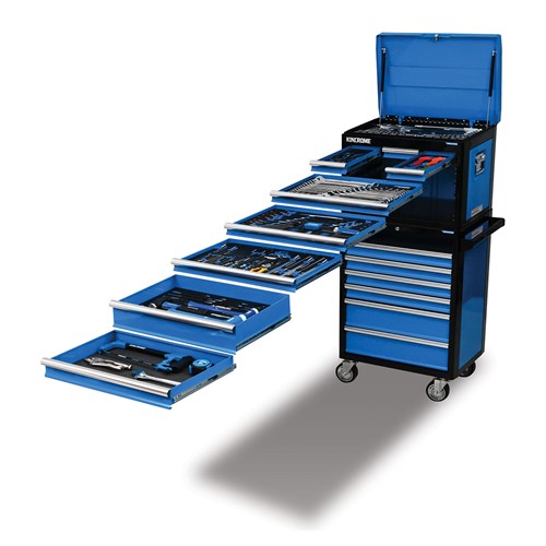 EVOLUTION Workshop Tool Kit 281 Piece 14 Drawer 26”