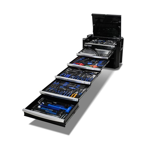 CONTOUR® Chest Tool Kit 298 Piece 5 Drawer (29") Black