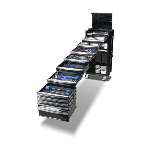 CONTOUR® Workshop Tool Kit 329 Piece 11 Drawer (29") Black