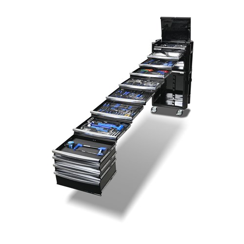 CONTOUR® Workshop Tool Kit 480 Piece 11 Drawer (29") Black