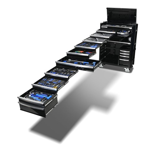 CONTOUR® Workshop Tool Kit 641 Piece 17 Drawer (42") Black