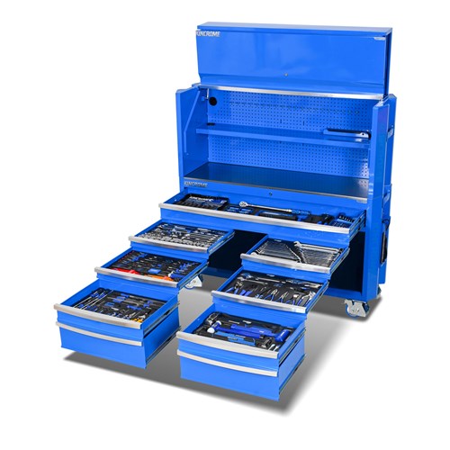 CONTOUR® Trolley Tool Kit 455 Piece 12 Drawer (60")