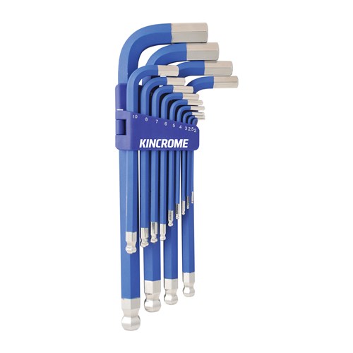 Ball Point Jumbo Key Wrench Set 13 Piece Metric