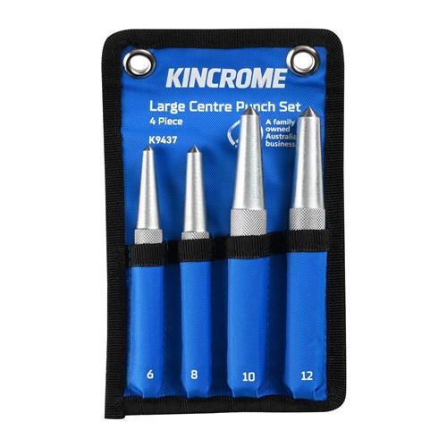 Centre Punch Set 4 Piece - Large