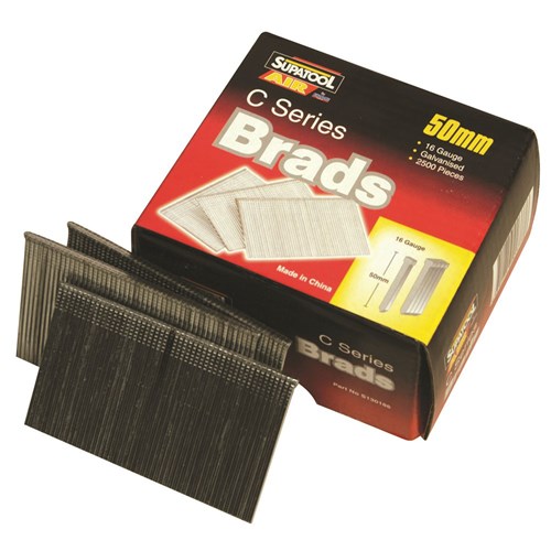 C Brads 2500 Piece 25mm